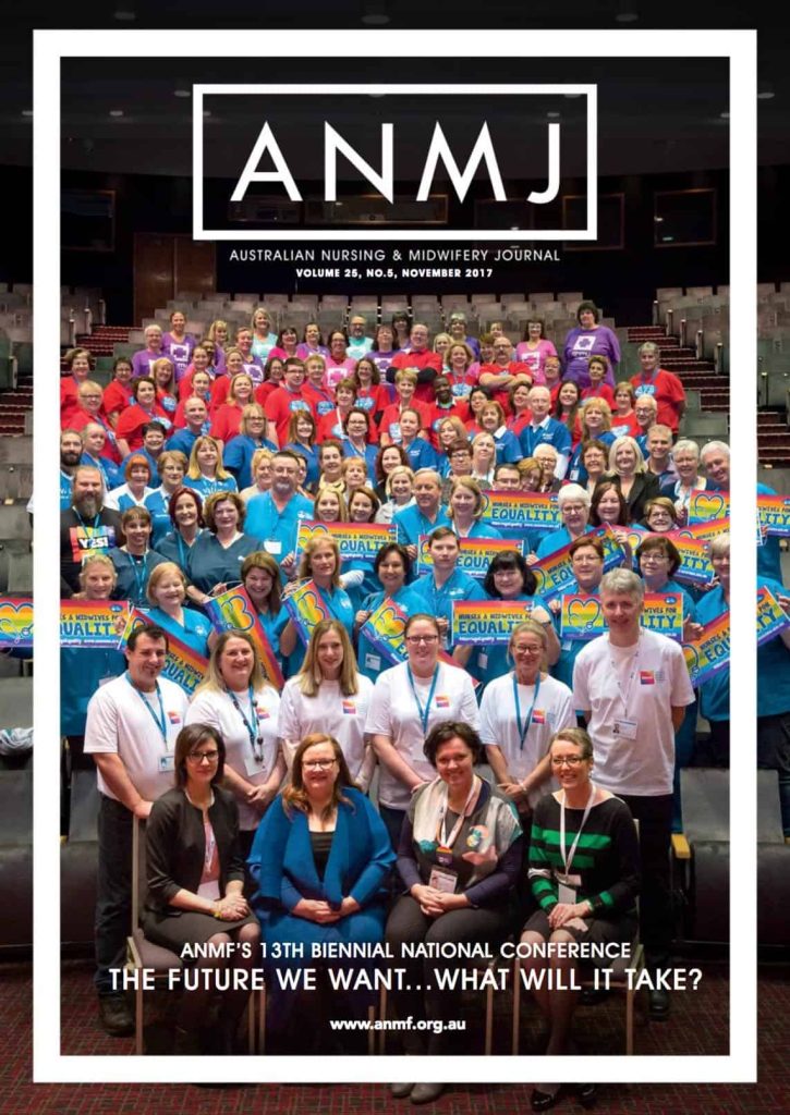 ANMJ November 2017 ANMJ November 2017 Issue