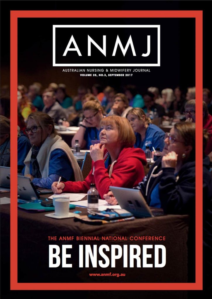 ANMJ September 2017 September 2017 ANMJ Issue