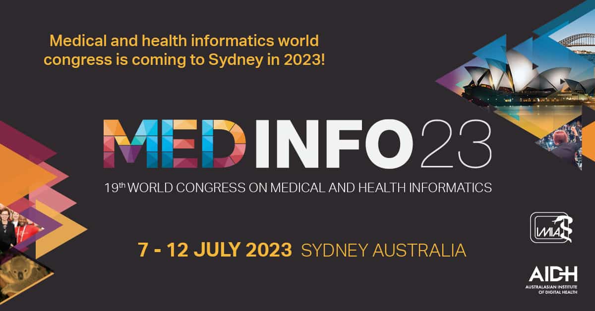 Australasian Institute of Digital Health presents 19th World Congress on Medical and Health Informatics