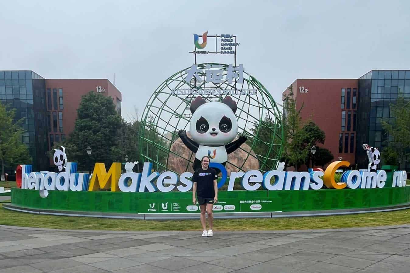 Newly graduated Perth nurse competes at university Olympics in China